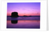 Rock Silhouetted at Twilight by Anonymous