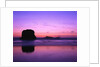 Rock Silhouetted at Twilight by Anonymous