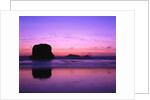 Rock Silhouetted at Twilight by Anonymous