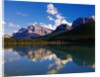 Mountains Reflecting in Lake by Anonymous