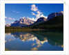 Mountains Reflecting in Lake by Anonymous