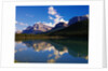 Mountains Reflecting in Lake by Anonymous