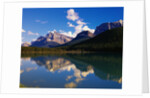 Mountains Reflecting in Lake by Anonymous