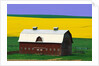 Rape Field and Barn by Anonymous
