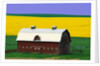 Rape Field and Barn by Anonymous