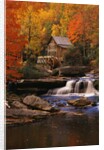 Waterfall by Mill by Anonymous