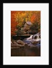 Waterfall by Mill by Anonymous