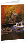 Waterfall by Mill by Anonymous