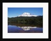 Lake Reflecting Mount Rainier by Anonymous