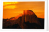 Half Dome at Sunset by Anonymous
