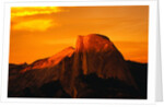 Half Dome at Sunset by Anonymous