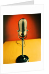 Vintage Microphone by Anonymous