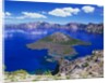 Wizard Island in Crater Lake by Anonymous