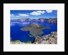 Wizard Island in Crater Lake by Anonymous