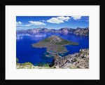 Wizard Island in Crater Lake by Anonymous