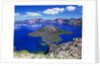 Wizard Island in Crater Lake by Anonymous