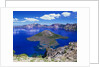 Wizard Island in Crater Lake by Anonymous