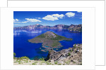 Wizard Island in Crater Lake by Anonymous