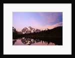 Mount Shuksan at Sunset by Anonymous
