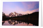 Mount Shuksan at Sunset by Anonymous