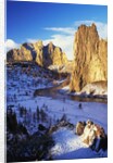 Smith Rock in Winter by Anonymous