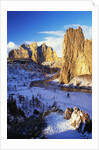 Smith Rock in Winter by Anonymous