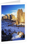 Smith Rock in Winter by Anonymous
