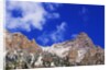 Fresh Snow on Mountain Peaks by Anonymous