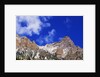 Fresh Snow on Mountain Peaks by Anonymous