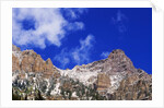 Fresh Snow on Mountain Peaks by Anonymous