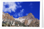 Fresh Snow on Mountain Peaks by Anonymous