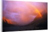 Rainbow and Clouds over a Valley by Anonymous