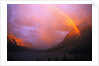 Rainbow and Clouds over a Valley by Anonymous