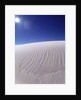 Sun Shining on Desert Sand by Anonymous