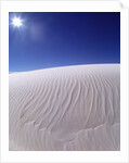 Sun Shining on Desert Sand by Anonymous