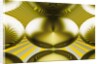 Yellow Lines and Ovals by Anonymous