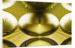 Yellow Lines and Ovals by Anonymous