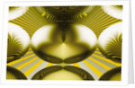 Yellow Lines and Ovals by Anonymous
