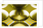 Yellow Lines and Ovals by Anonymous