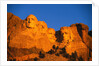 Mount Rushmore Memorial at Sunset by Anonymous