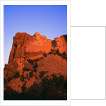 Mount Rushmore Memorial at Dusk by Anonymous