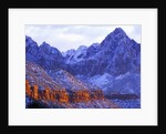 Sunset on Mountain Cliffs by Anonymous