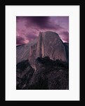 Purple Sky over Half Dome by Anonymous