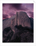 Purple Sky over Half Dome by Anonymous