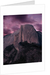 Purple Sky over Half Dome by Anonymous
