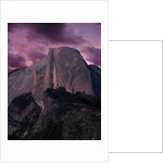 Purple Sky over Half Dome by Anonymous