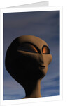 Face of an Extraterrestrial Alien by Anonymous