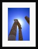 Columns Blocking Sun by Anonymous