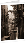 Apartments Along Narrow Canal by Anonymous