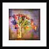 Vase of Tulips and Text by Anonymous